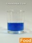 สีละลายน้ำแบบผง สีน้ำเงิน (Dark Blue Color Powder) : 100g. M