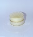 Yellow Pearl Acrylic Pot (กระปุกอะคริลิคสีเหลืองมุก ขอบทอง)10มล : 1pcs. M